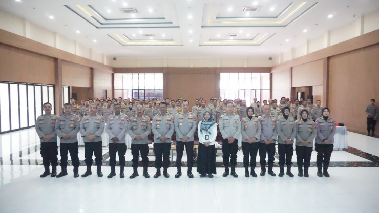 Polresta Sidoarjo Gelar Apel Bhabinkamtibmas, Sosialisasikan Aplikasi FASIH untuk Pendataan Lahan Jagung